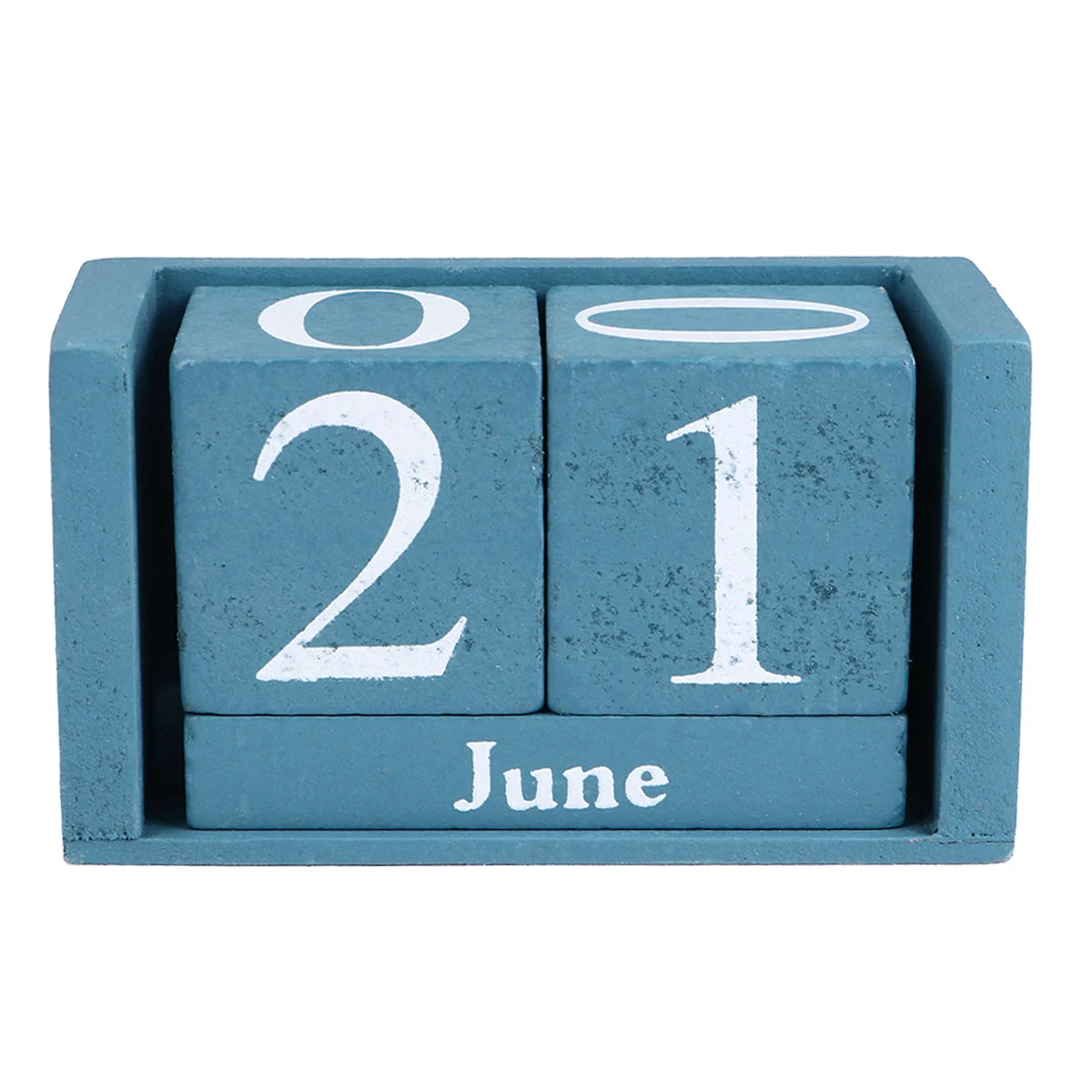 

Винтажный деревянный календарь, настольный деревянный блок, отображение даты месяца, украшение для дома
