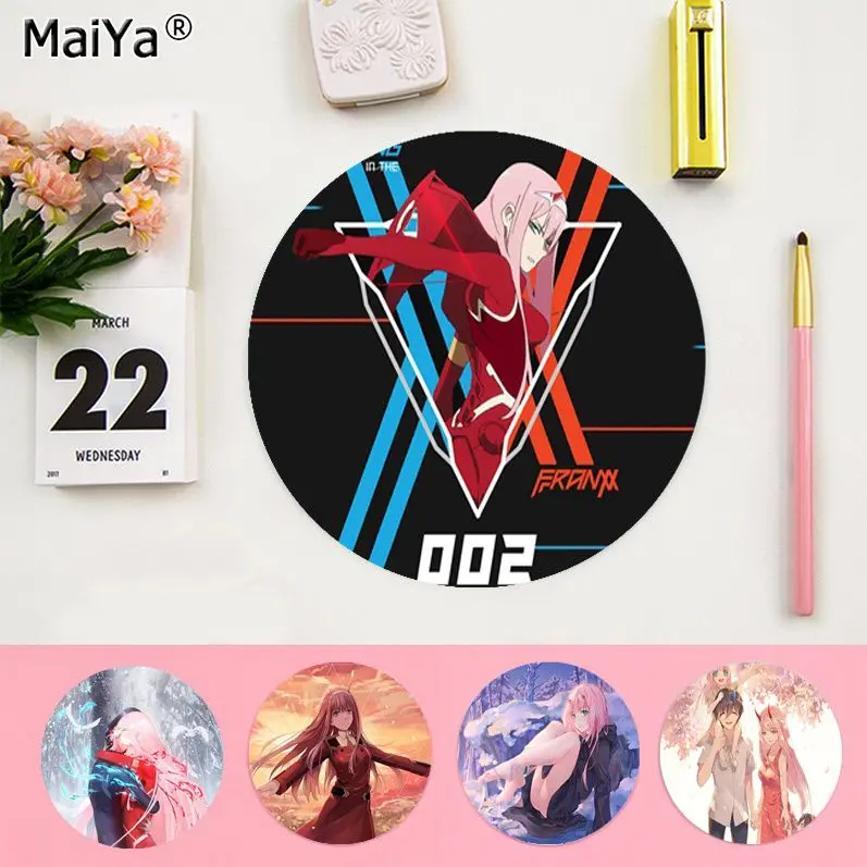 

MaiYa Your Own Mats Darling In The Franxx Gamer Speed Mice Retail Small Rubber Mousepad gaming Mousepad Rug For Laptop Notebook