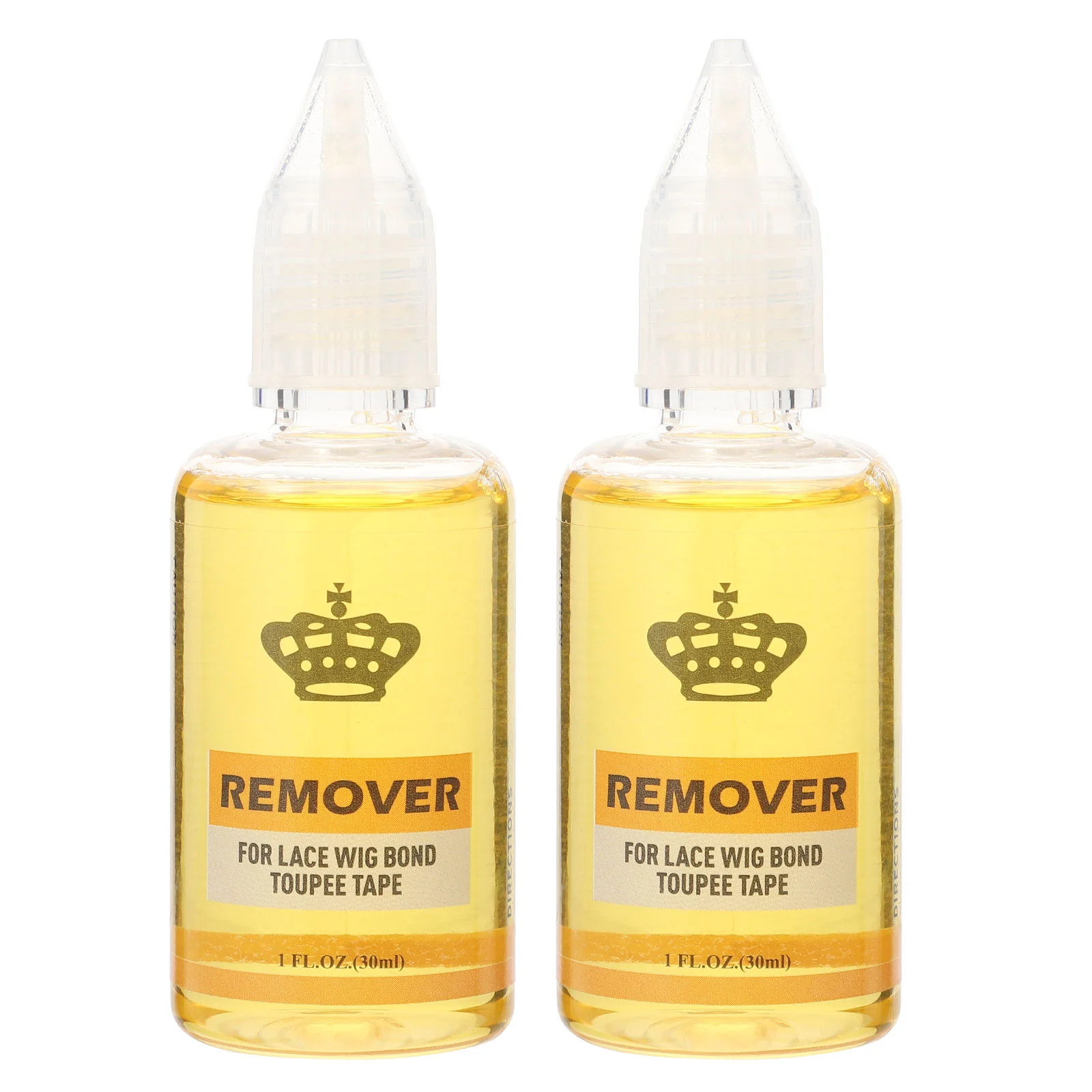 

2 Bottles Practical Skin-friendly Great Safe Hair Extension Remover Lace Remover