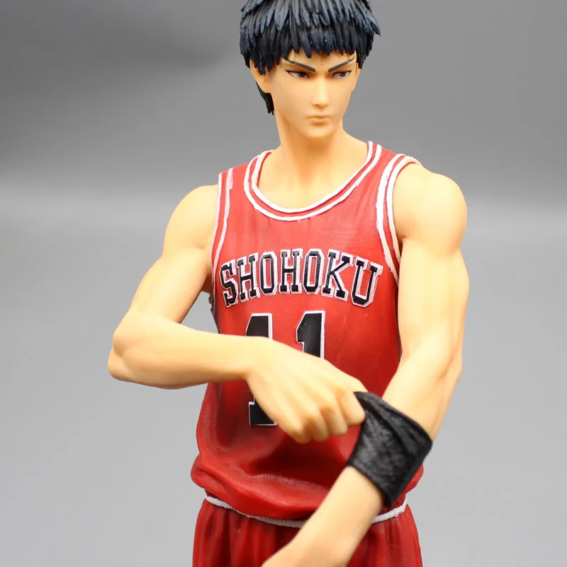 

33cm Slam Dunk Rukawa Kaede Figure Sakuragi Hanamichi Action Figurine Satute Decorative Ornament PVC Model for Kids Gift Toys
