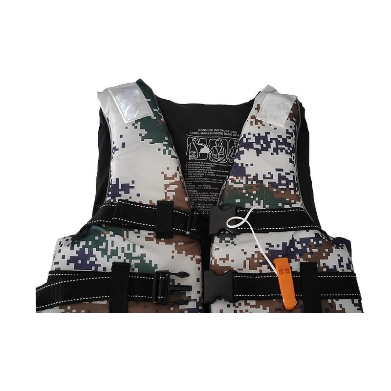 Камуфляжный спасательный жилет одобрен CE плавающая безопасная спасательная