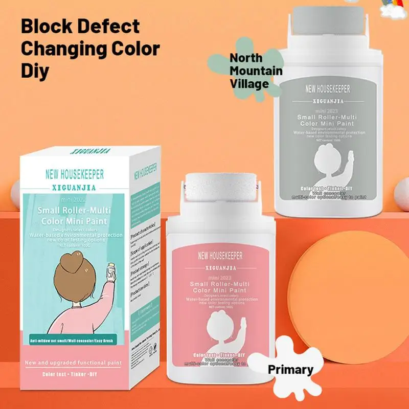 Маленькая роликовая кисть для настенной краски латексная краска граффити