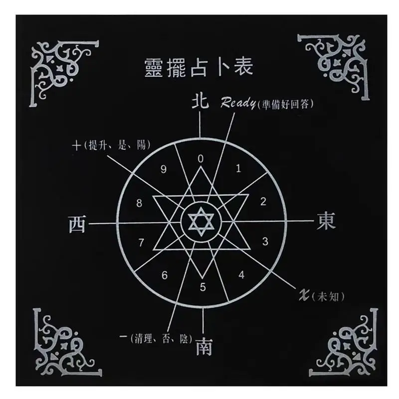 

Tarot Tablecloth Divination Altar Cloth Alter Cloth Tarot For Spread Tarot Reading Cloth Home Decor Table Game Tablecloth