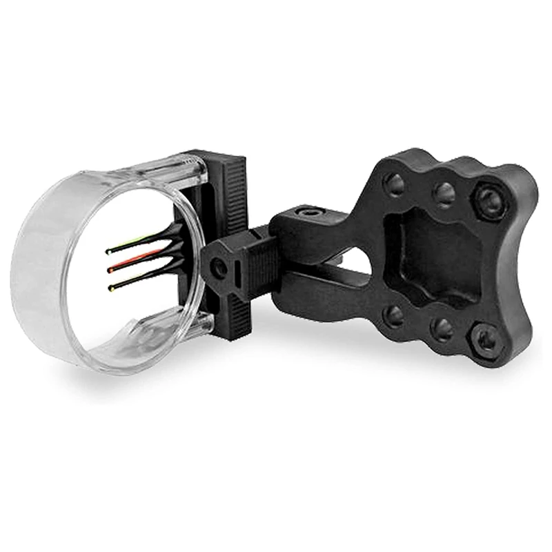 

Archery Sights,3-Pin Bright Fiber Optics - Archery 3-Pin Bow Sight for Hunting Compound Bow Accessories- Black
