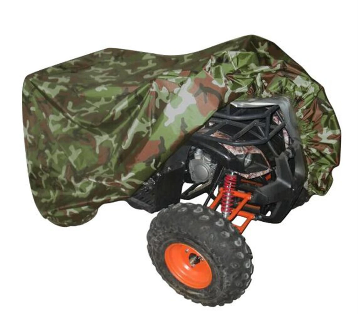 Универсальный Водонепроницаемый камуфляжный чехол 190T для квадроцикла, мотоцикла, скутера, карт, мотоцикла