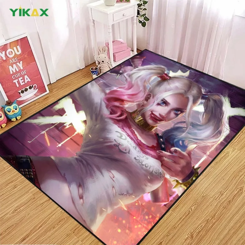 

Clown Men's and Women's Carpet 3d Print Film Style Suitable for Bedroom Living Room Non-slip Rug Decoration Aesthetic Home Decor