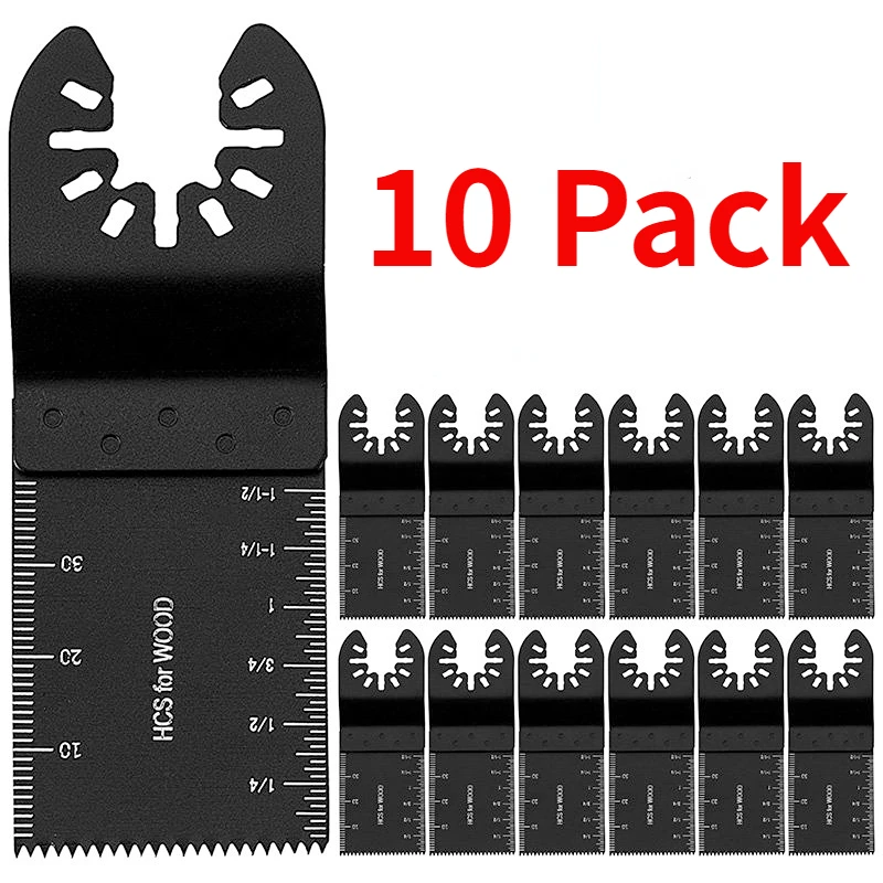 

40/30/10/5Pcs Multi-Function Saw Blade Oscillating Saw Blade Multitool Blades Set Universal Cutter Blade For Dermel Milwaukee
