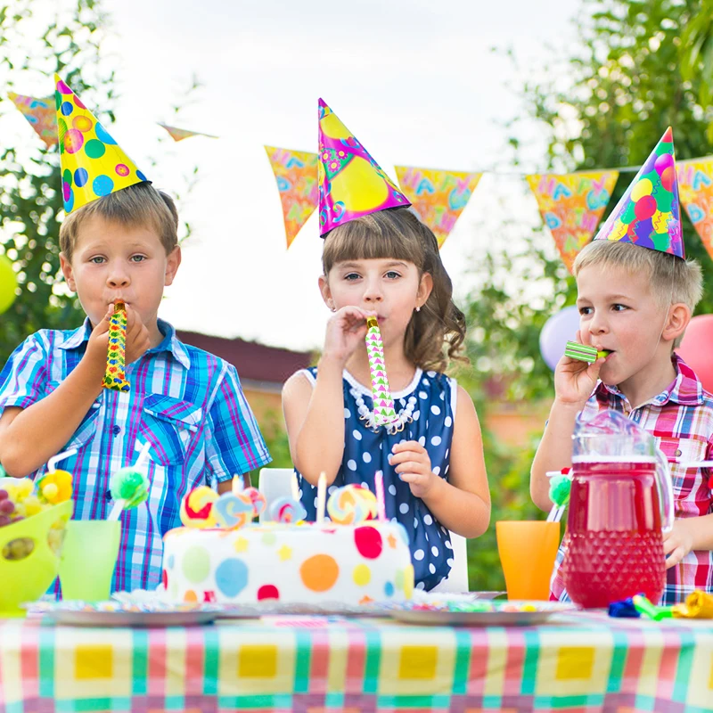 Красочный свисток Торнадо для детей забавная вечеринка шумогенератор