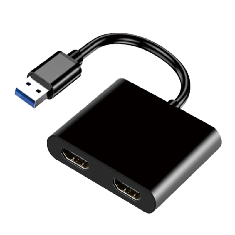 

Док-станция USB 3 в 1, 5 Гбит/с, адаптер USB 3,0 на двойной конвертер