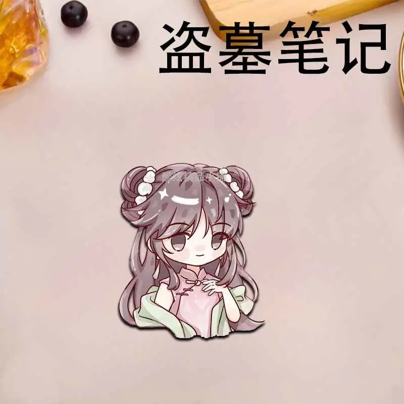 6 шт. Kroniki Grave Robbers Wu Xie Ky Zhang женские значки брошь модные креативные фигурки для