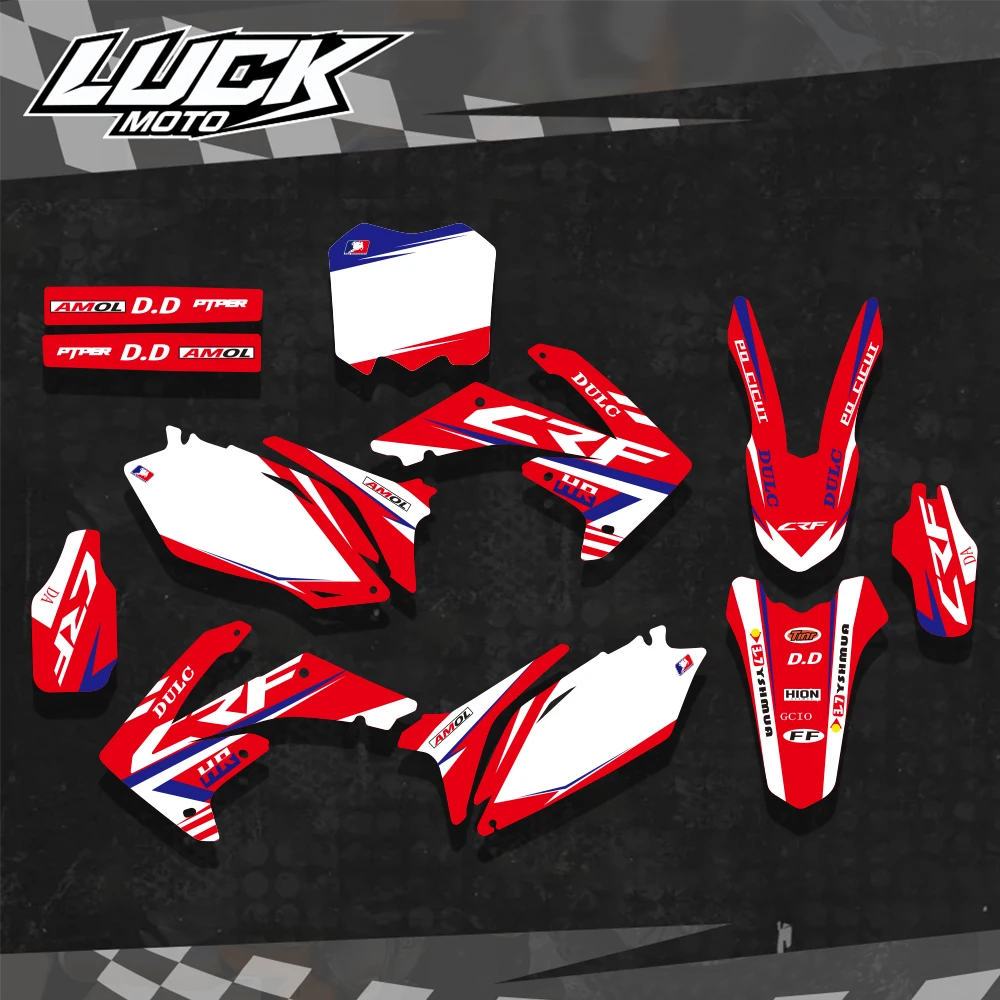 

Графическая фоновая наклейка для Honda CRF450R CRF450 2009-2012 CRF250R CRF250 2010-2013 CRF 250 250R 450R