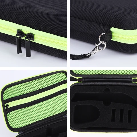 Жесткий дорожный чехол, чехол для переноски, электрический триммер, бритва, дорожный чехол, портативная сумка для хранения для Philips OneBlade Pro и аксессуары