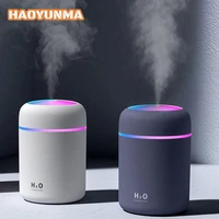 300ml humidifier ultrasonic aroma diffuser cool mist maker air humificador purifier with light for car home humidifier diffuser