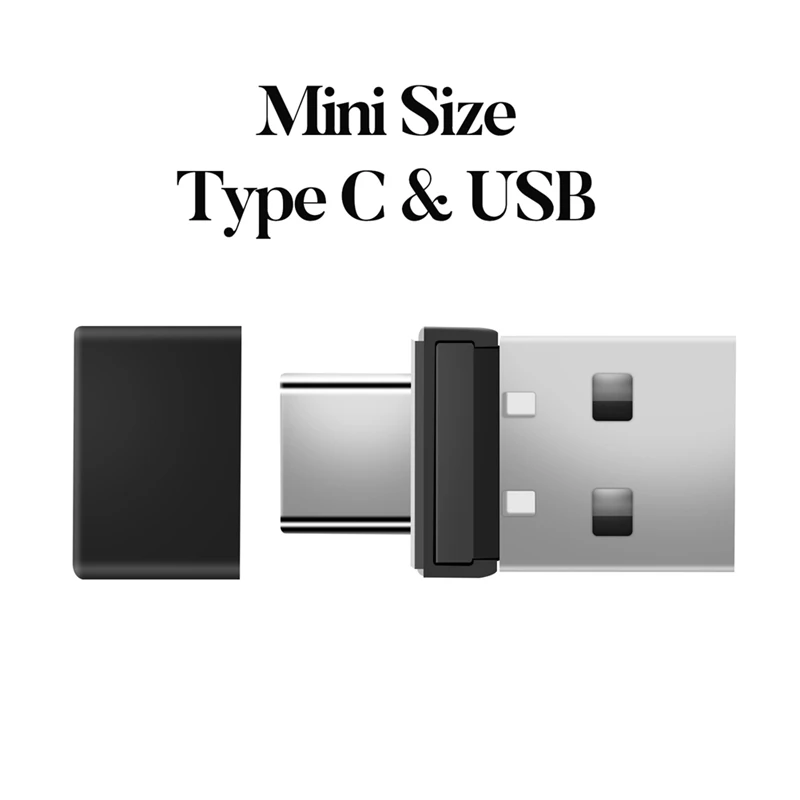 Фото USB-манипулятор для мыши 2-в-1 (USB и Type-C), незаметный автоматический шейкер для мыши, поддерживает активность компьютера, для ноутбуков - DTB3 №3