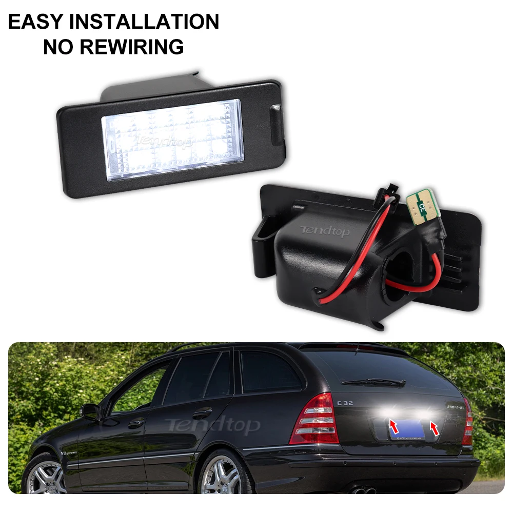 2 шт. светодиодный светильник номерного знака лампа заднего бампера для Chevrolet Malibu