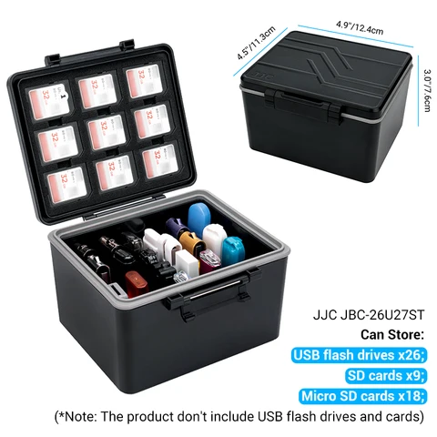 JJC Футляр для флэш-накопителей на 24 места