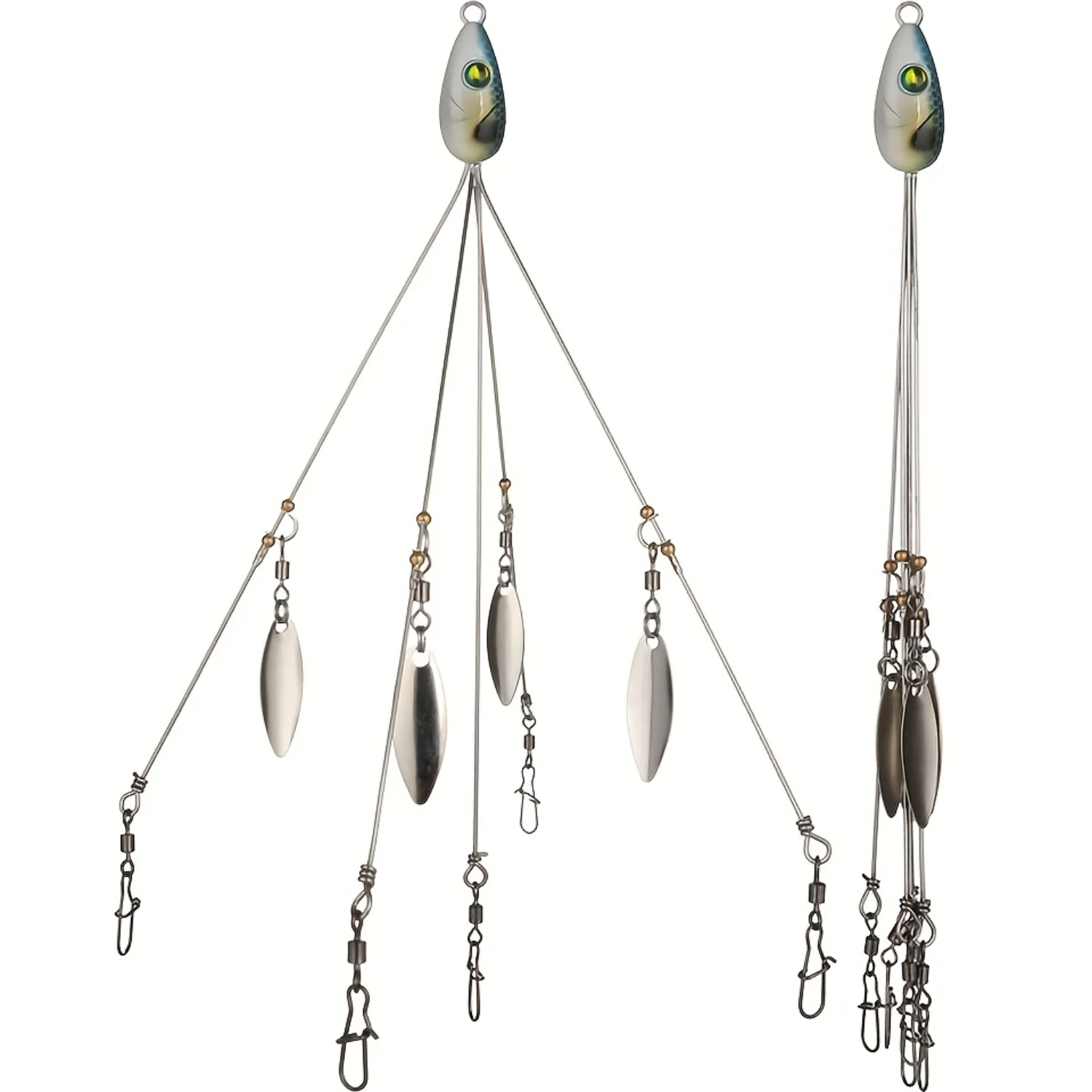 1 шт. премиум-класса 21 5 см/8 46 дюйма 17 г зонтичная установка для ловли окуня -