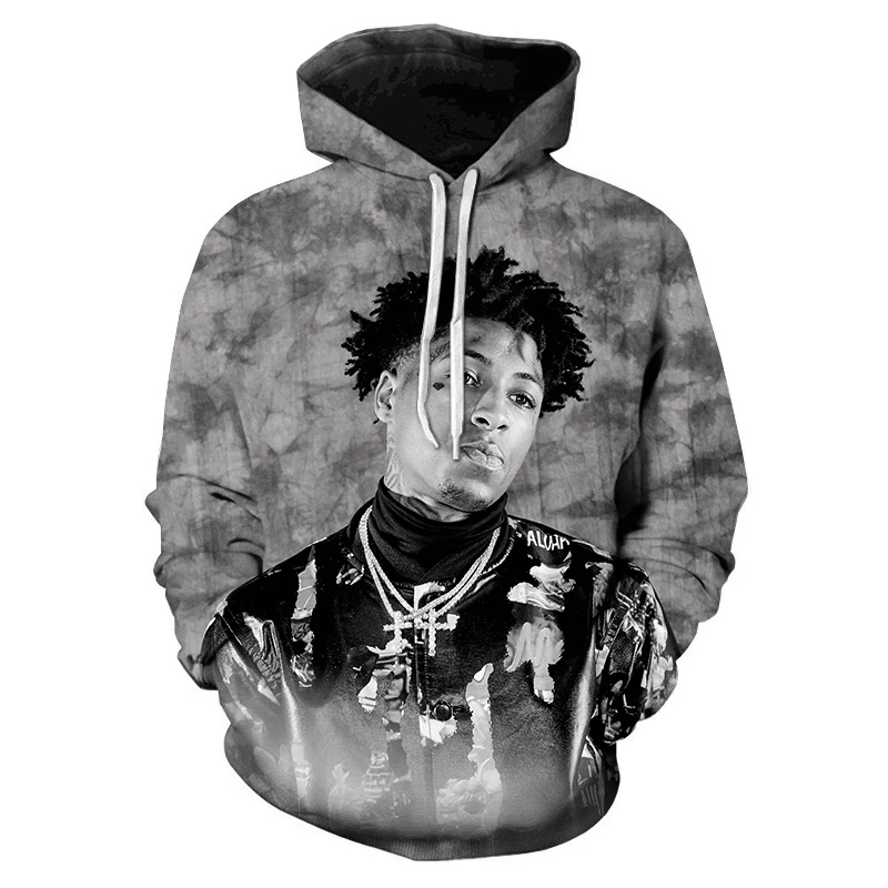 

2024 New Hot Men's Hoodie 3d Printing Superstar Music Youngboy 3d Casual Pop Singer Super Dalian Hoodie Streetwear Sweater Trend