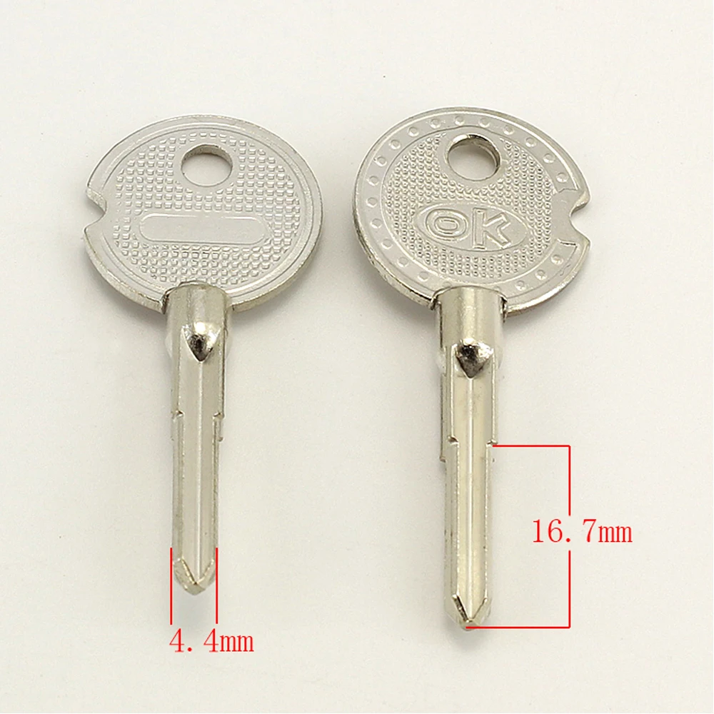 

30pcs A504/A507 Key tool cross iron door key Blank Keys