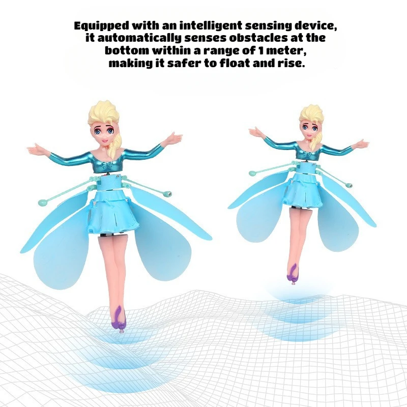 Кукла Диснея танцующий самолет мультфильм Замороженное Эльза сенсорная