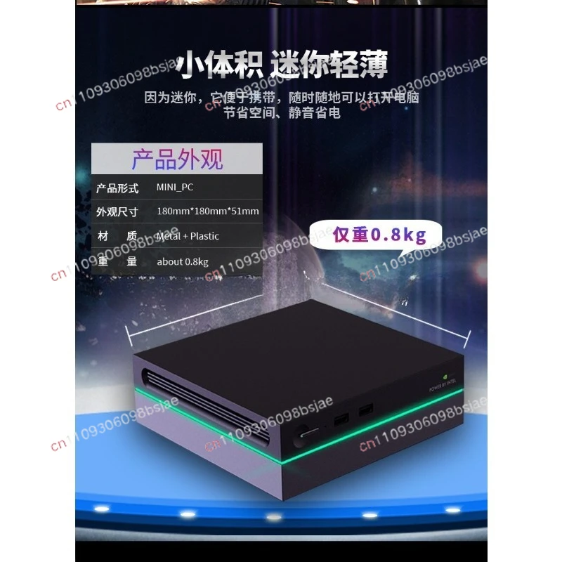 Фото Мини-ПК i9 12900H/i7 12700H с GTX1060, однопроцессорный, для офиса и игр №5