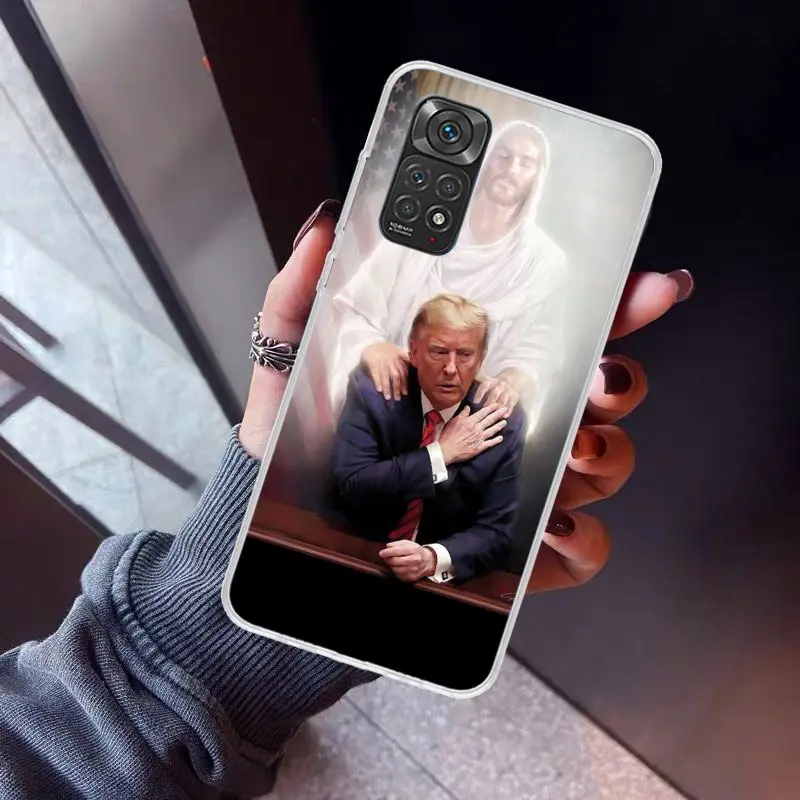 Чехол для телефона Donald Trump 2024 чехол Xiaomi Poco X3 X5 X6 X7 Pro X4 Nfc F6 F5 F4 Gt F3 M5 M5S M4 M3 F2 F1 мягкая