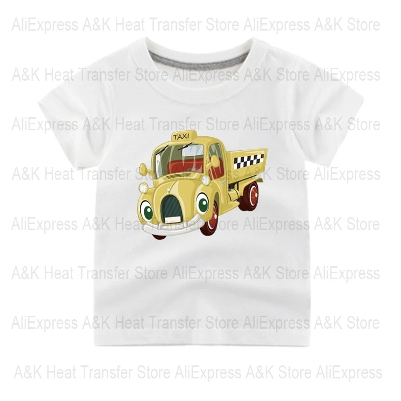 Термонаклейки с рисунком такси на детской одежде автомобильные теплопередачи
