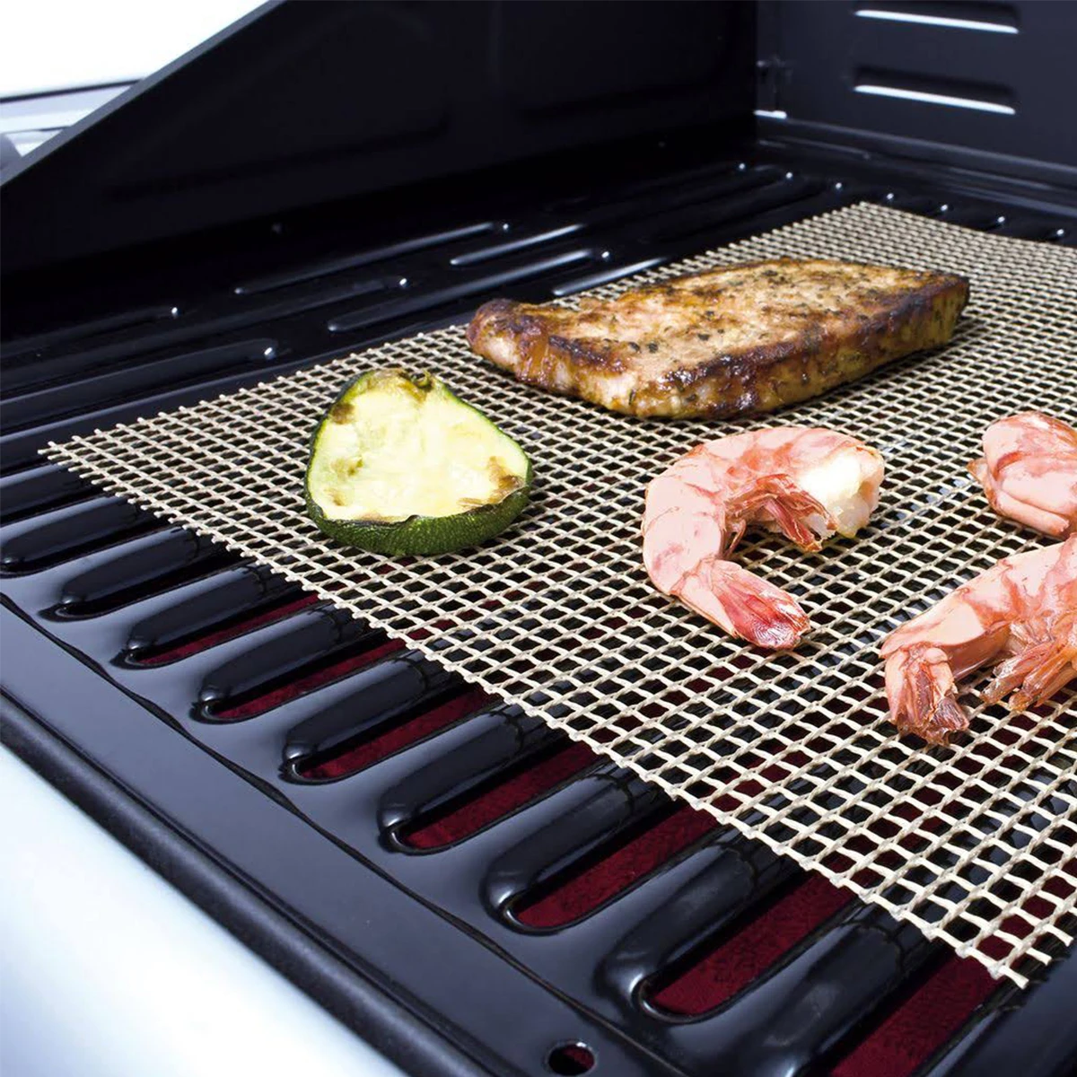 2 шт. Тефлоновые коврики для гриля из стекловолокна