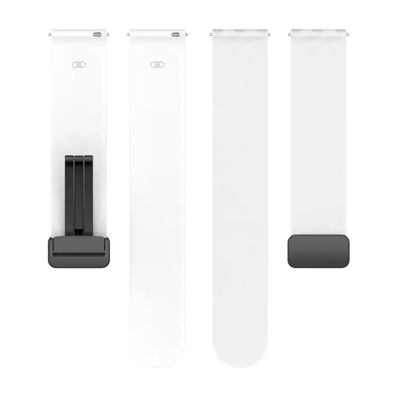 

Magnetic Silicone Watch Strap Waterproof Silicone Magnetic Watch Bands Breathable Soft Silicone Strap Magnetic Closure Silicone
