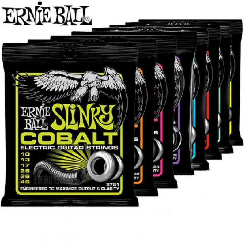 

Высококачественные кобальтовые Струны для электрогитары Ernie Ball Slinky 2725 2722 2726 2720 2715 2727 2723 2721