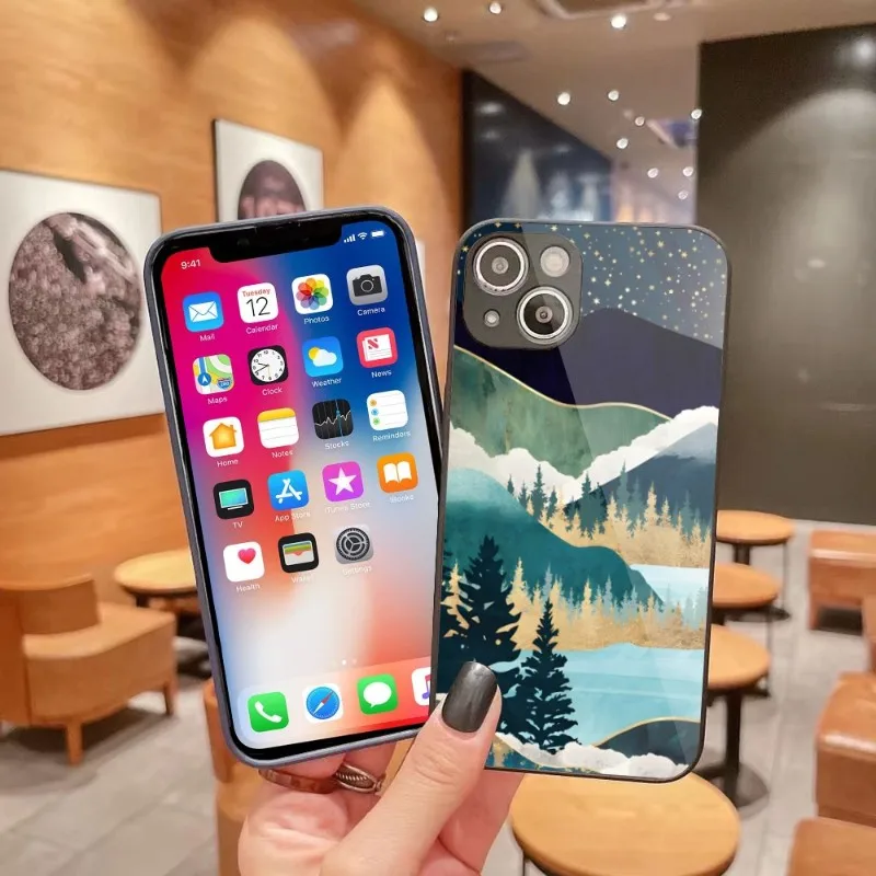 

Чехол для iPhone 14 13 12 11 Pro Max X XR XS 8 7 Plus