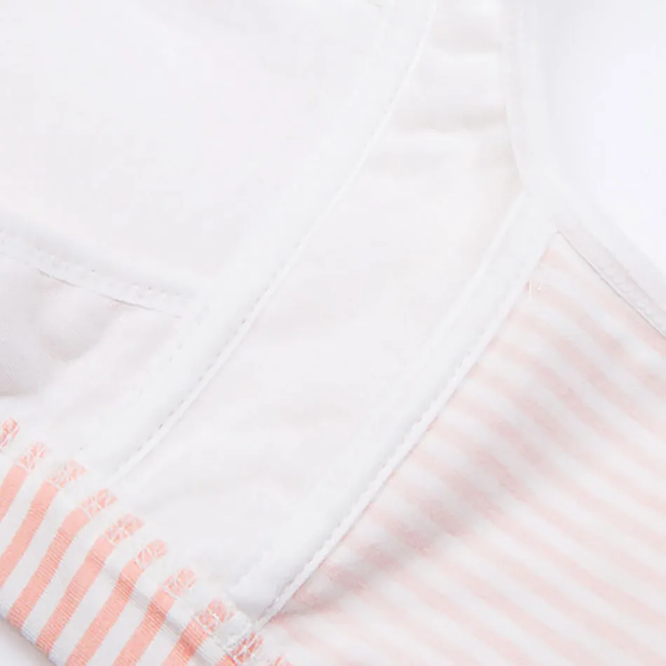 Бюстгальтер для кормления без косточек с двойной застежкой спереди