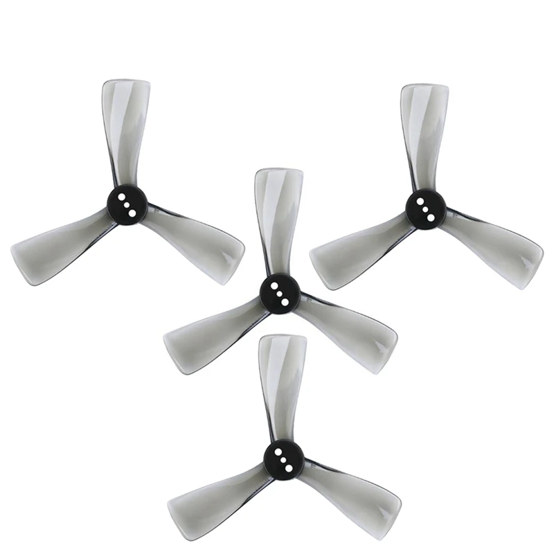 

10X For Nazgul Cine 2525 2.5Inch Tri-Blade/3 Blade Propeller Prop CW CCW For FPV Protek25 Drone Part-Gray