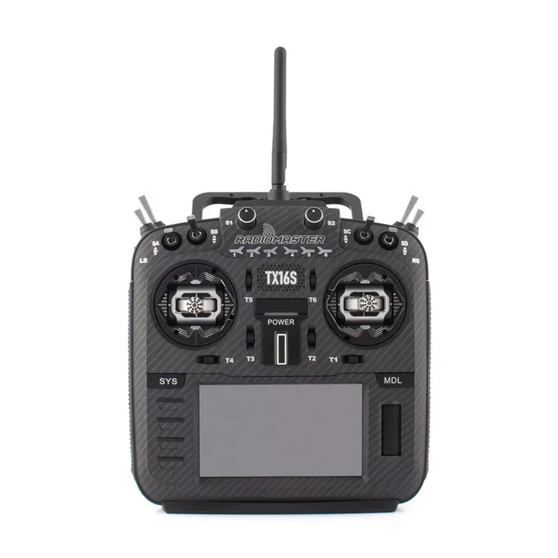 

RadioMaster TX16S MKII V4.0 Hall Gimbal 2.4G 16CH ELRS 4IN1 Multi-Protocol EDGETX OpenTX Transmitter Remote Control for RC Drone