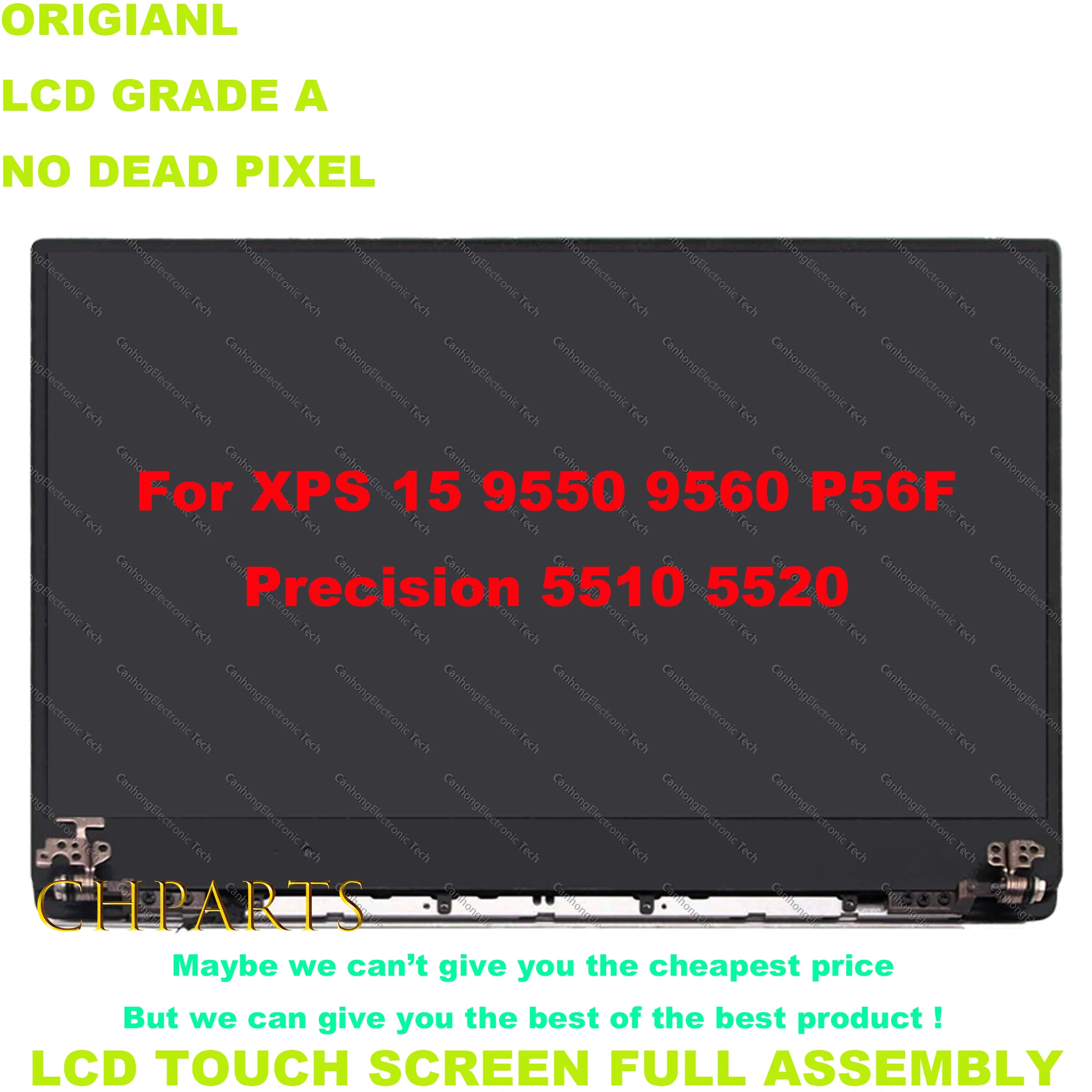 

Original 15.6" For Dell XPS 15 9550 9560 P56F LCD Touch Screen Assembly 4K 3840*2160 FHD 1920*1080 XPS 9550 9560 Display