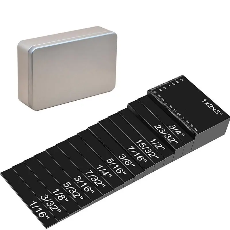 

Setup Blocks Router Depth Gauge Gauge Block Set Easily Set Height For DIY Handyman Carpenter Carpentry