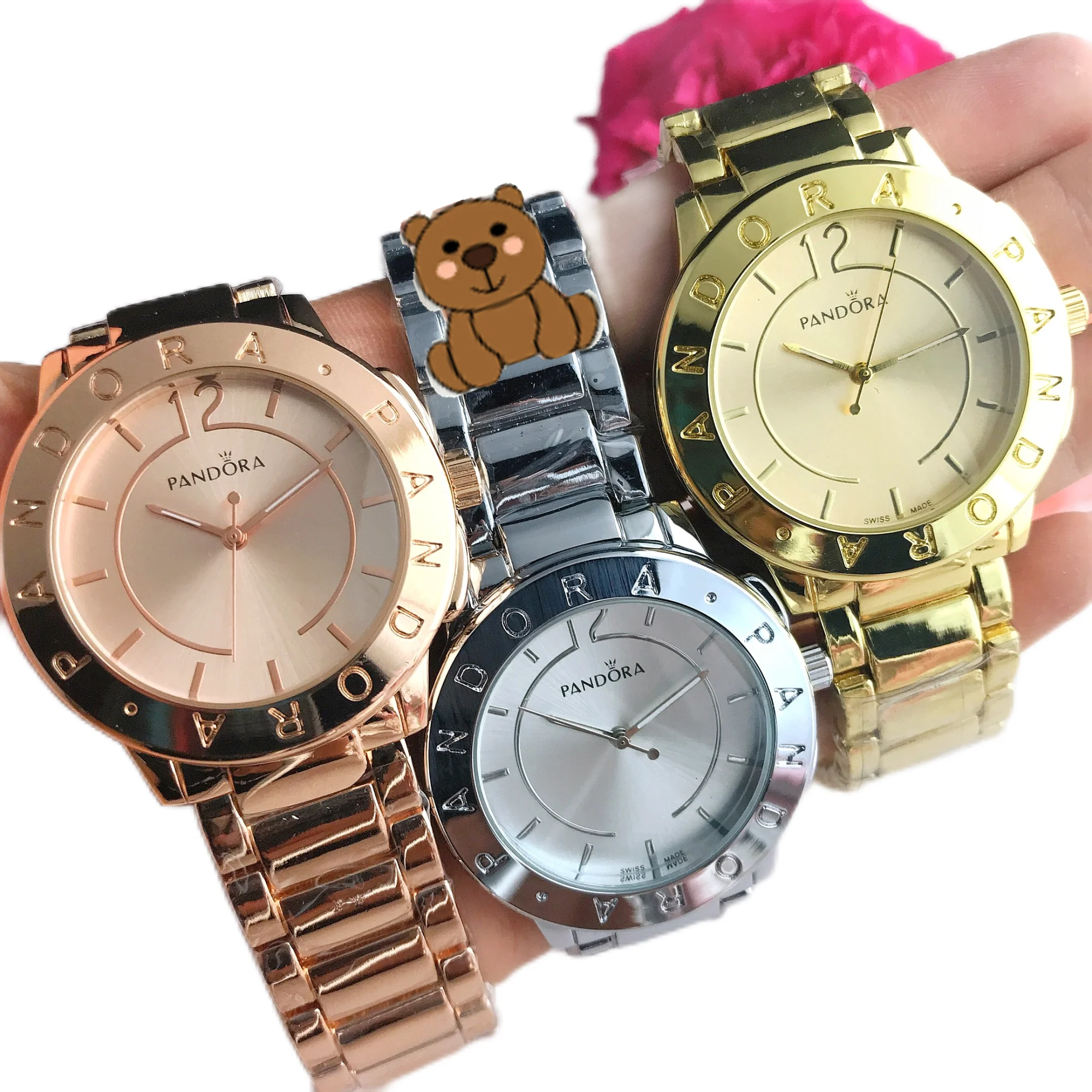 

Высококачественные кварцевые роскошные серебряные женские часы, модные женские и мужские наручные часы, часы Saat