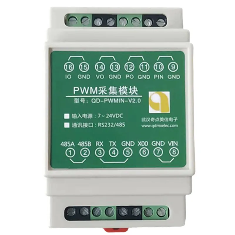 

Measurement duty cycle Frequency period PWM input acquisition module Pulse number counter RS485 232