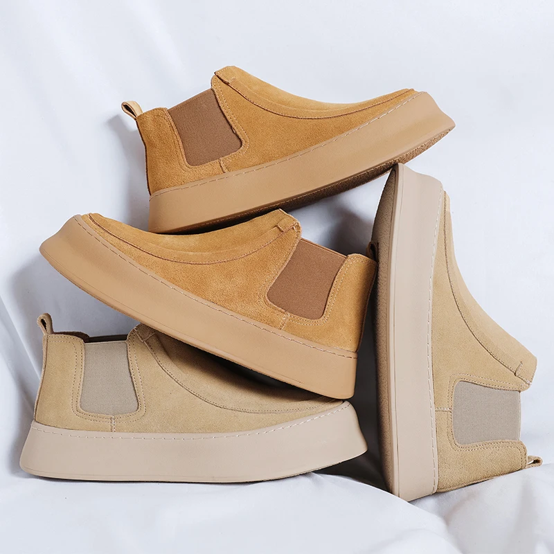 Кожаная обувь Повседневная деловая для мужчин Модное платье Tenis De Hombre Мокасины