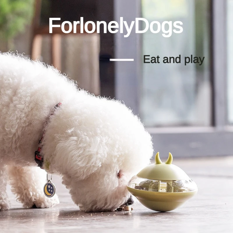 

Dog Ball Toys for Small Dogs Interactive Elasticity Puppy Chew Toy Tooth Cleaning Rubber Food Ball Toy Pet Stuff Accessories