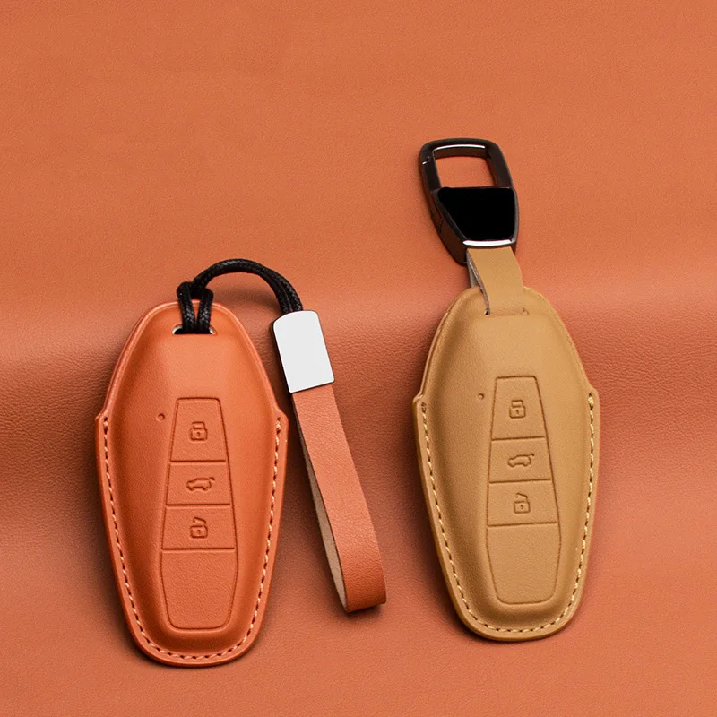 Натуральная кожа для Chery Icar 03 Jaeco 6 J6 2023 2024 чехол умного дистанционного ключа