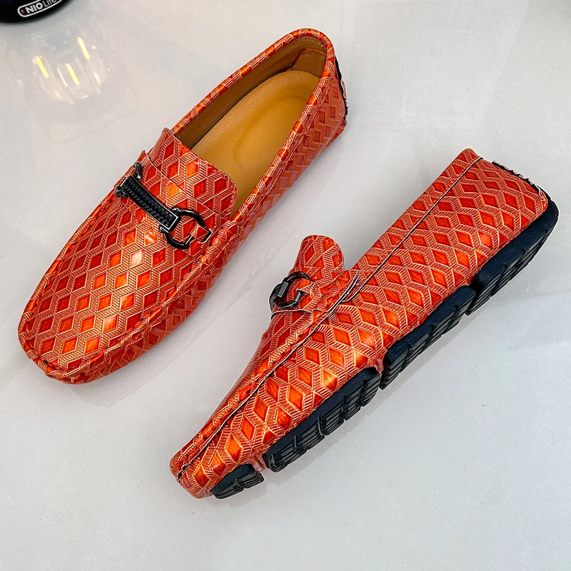 Мокасины мужские повседневные модные туфли лоферы Стиль Английский популярные