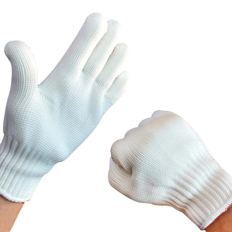 

200 Degree High-temperature Resistant Gloves BBQ Kitchen Oven Gloves Oven Mitts Knitting Heat Insulation Workshop Mould Gloves