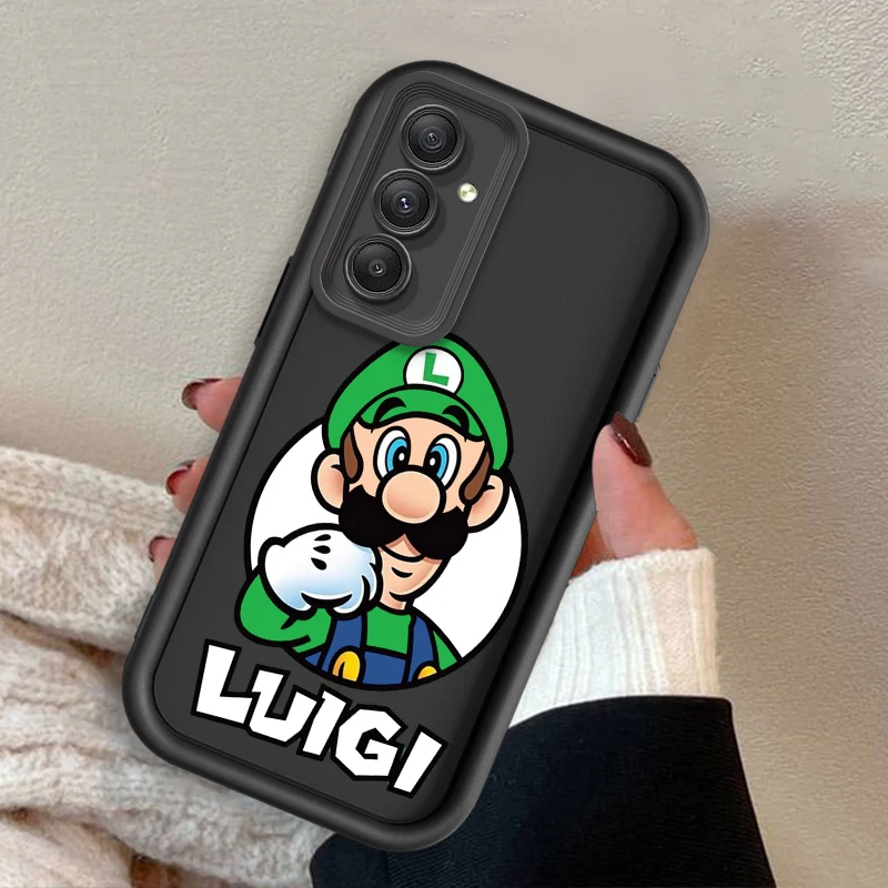 SSupers MMary MMario lluipad для Samsung A73 A71 A54 A53 A52 A51 A33 A32 A21S A14 A13 A12 A03 A04 A05 зеркальная лестница