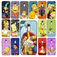 disney the simpsons phone case for redmi 5 6 7 8 9 a 5plus k20 4x 6 cover