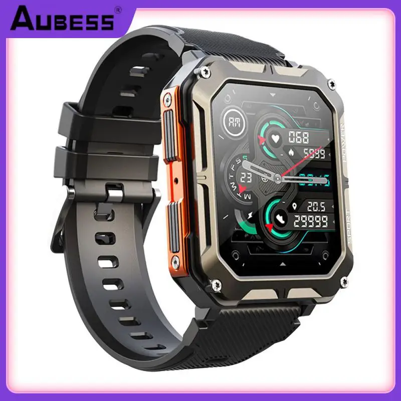 

Black/orange Sport Smartwatch Fitness Tracker Portable Generic Sports Watch New 2023 128mb Smart Bracelet Waterproof