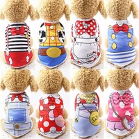 teddy bear bomei fake strap pet spring and summer vest dog cat clothes mesh breathable clothing supplies clothes puppy shirt