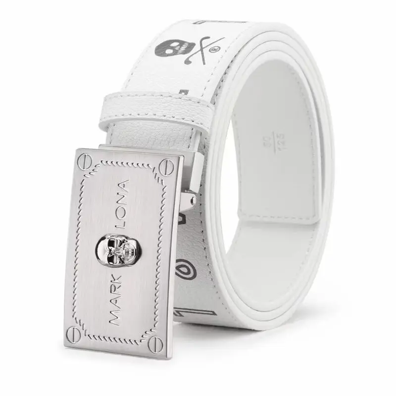 Golf Belt Men's/Women's Brand High-Quality Leather Sports Leisure Belt With Paper Box