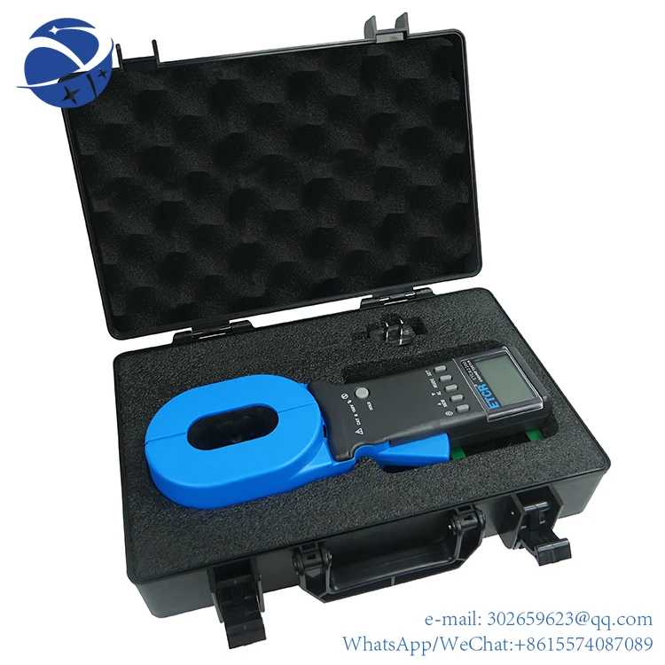 

ETCR2200-0.010-1500ohm/0.000mA-40.0A Clamp on Earth Resistance Tester/Meter,earth ground tester,earth leakage current tester
