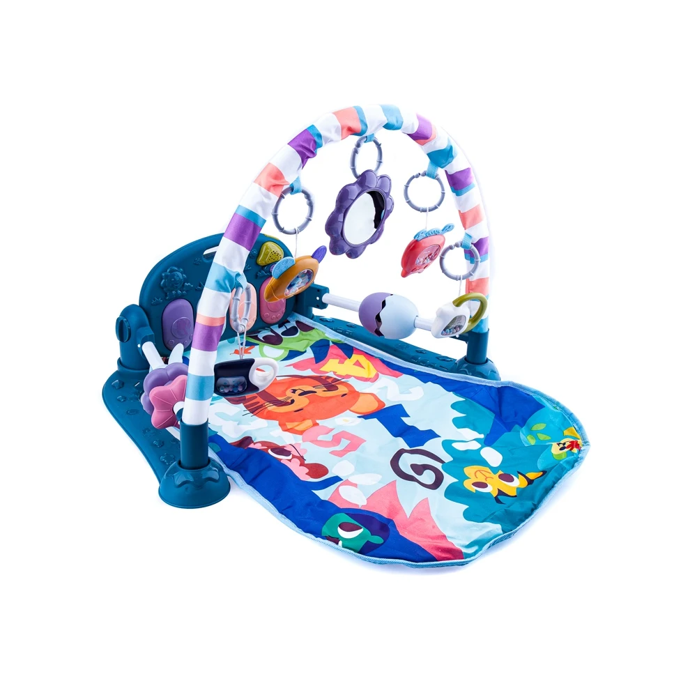 Музыкальный развивающий коврик с дугами и игрушками Baby&ampKids &quotВеселые